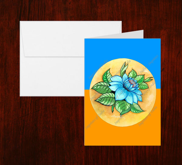 Flower Greeting Card
