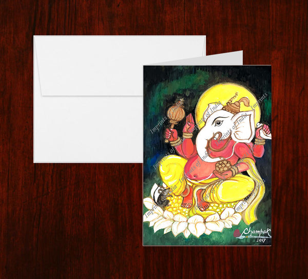 Ganesha Greeting Card
