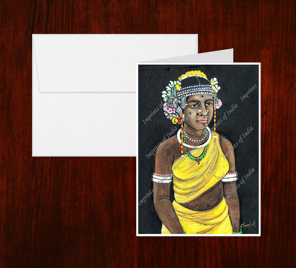 Indian Tribal Women Greeting Card